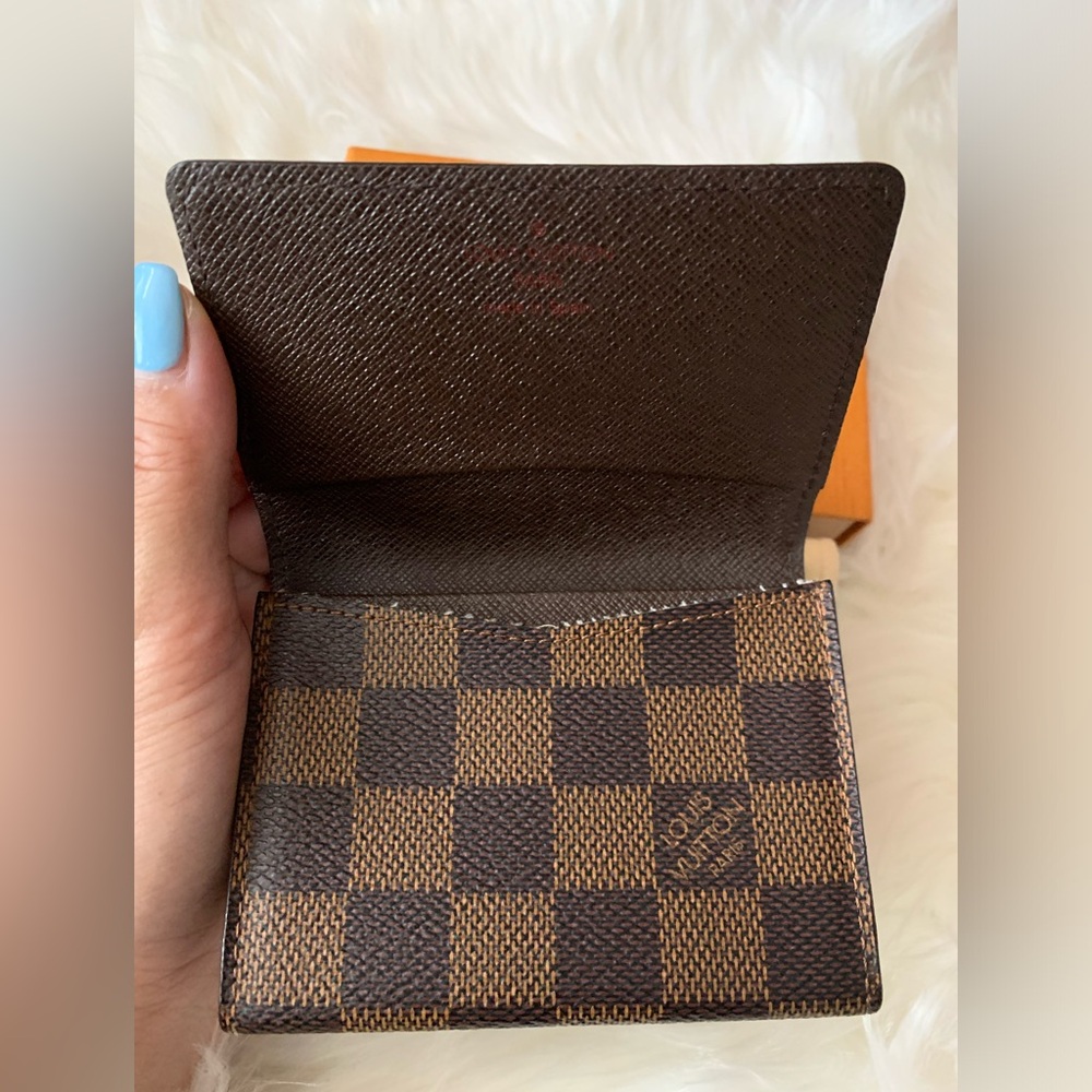 Louis Vuitton Damier Ebene Business Card Case💳💝 - Picture 7 of 14